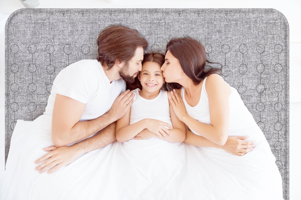 Parklon Onsu Mat - Water Heated Mattress Pad (Grey, Queen)